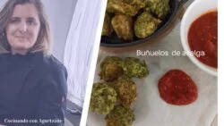 Buñuelos de acelga receta hecha en Thermomix