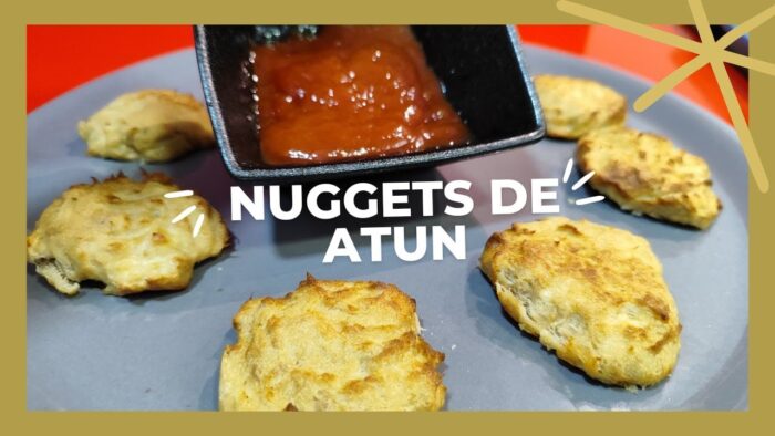 CENA RÁPIDA EN FREIDORA DE AIRE|| Nuggets de atún 🤤