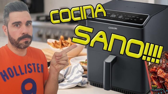 COCINA MUY SANO con esta FREIDORA DE AIRE COSORI | Unboxing, análisis y preparación de varios platos