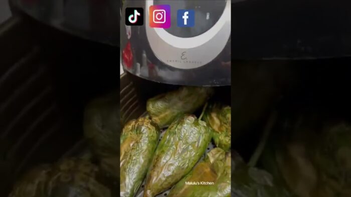 COMO ASAR CHILES EN FREIDORA DE AIRE FÁCIL