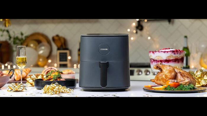 COSORI Freidora de Aire 4,7L  Air Fryer con 130 Recetas en Español 9 Programas Diseño Moderno