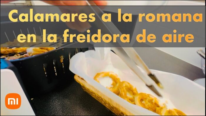 Calamares a la Romana en la freidora de aire de Xiaomi – Mi Air Fryer