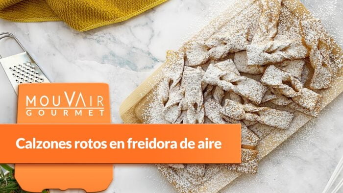 Calzones rotos en freidora de aire | Mouvair Gourmet