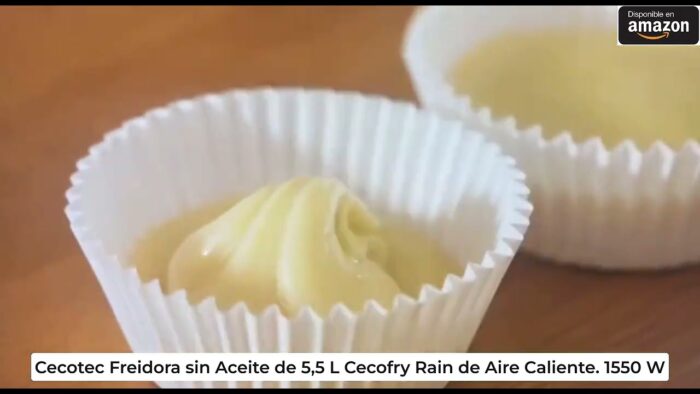 Cecotec Freidora sin Aceite de 5,5 L Cecofry Rain de Aire Caliente. 1550 W