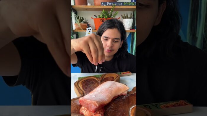Chicharrón crocante😱 ESCUCHA 👂 en freidora de aire 😎🤩 súper delicioso 🤤
