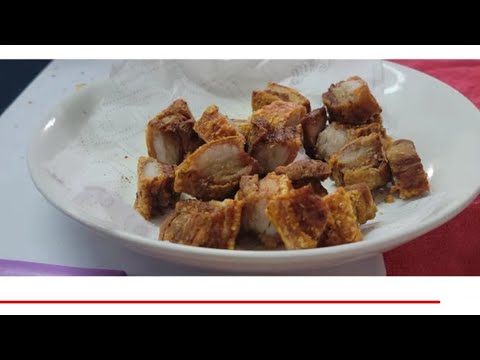 Chicharrones en la freidora de aire y adivinen quien los hizo ,sigue hasta el final.