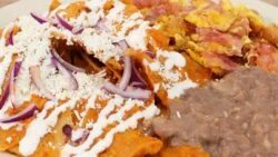 Chilaquiles en freidora de aire