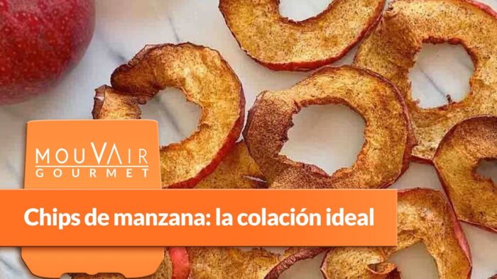 Chips de Manzana en Freidora de Aire | Mouvair Gourmet