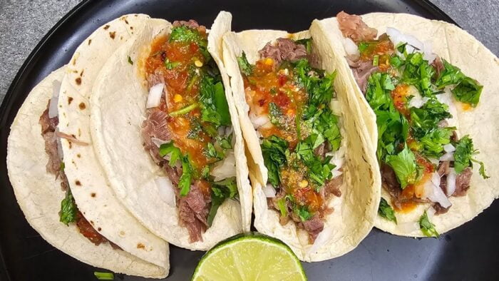 Como Hacer Tacos De Res (En La Freidora De Aire) 45 mins