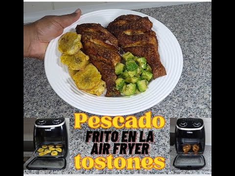 Como freír pescado en la freidora de aire