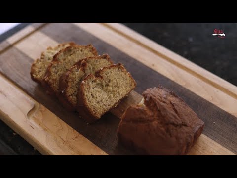 Cómo hacer PANQUÉ DE PLÁTANO / PAN DE PLÁTANO en Freidora de Aire