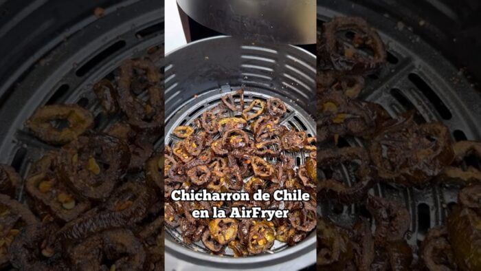 Como hacer chicharron de chile en la freidora de aire