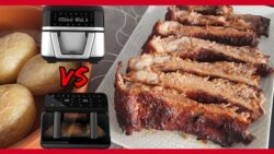 🤤 Costillar a la💥BARBACOA EN FREIDORA DE AIRE/ CECOFRY WINDOW 🆚 CECOFRY DUAL