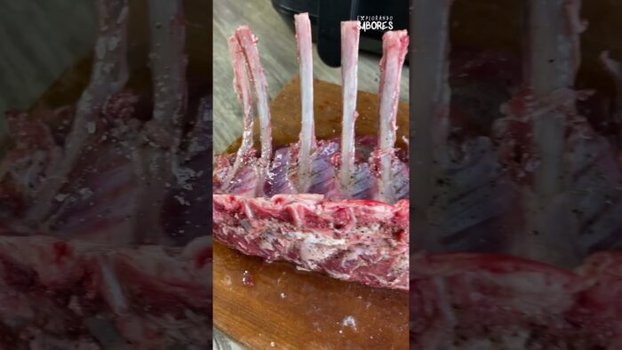 Costillar de cordero en freidora de aire 🤤😱