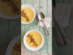 Crema de chirivía, zanahoria y manzana en Thermomix