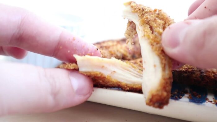 Deditos de POLLO empanizados en la freidora de aire, chicken fingers en la airfryer #airfryer
