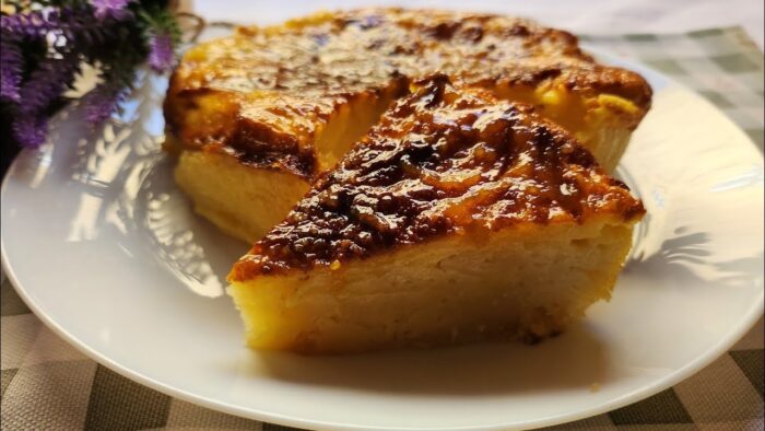 Deliciosa tarta de manzana 🍎  Receta en Freidora de Aire