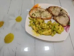EMPERADOR CON CALABACIN EN FREIDORA DE AIRE, AIRFRYER, O FREIDORA SIN ACEITE