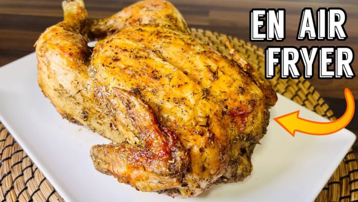 El mejor POLLO ASADO en freidora de aire o AIR FRYER