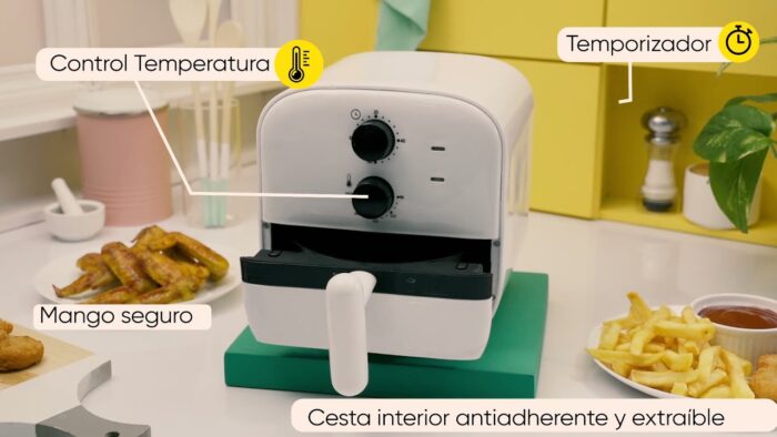 El mejor sabor de los alimentos con la freidora de aire