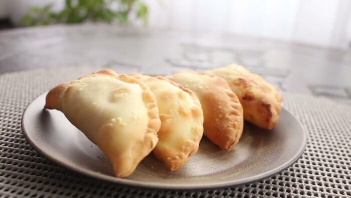 Empanadas de carne en freidora de aire