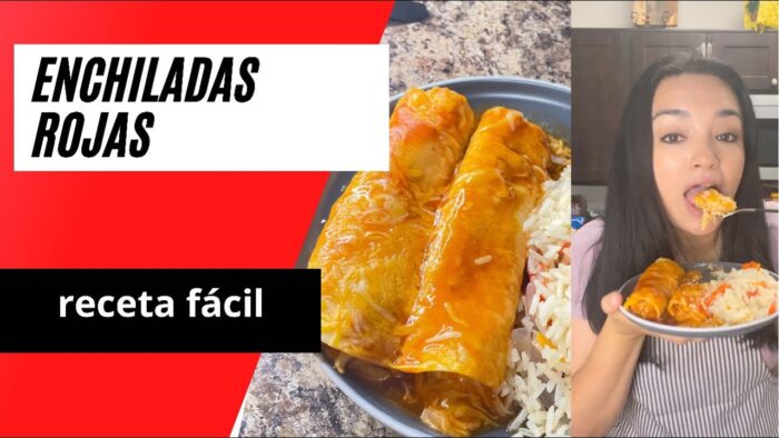 Enchiladas Rojas en Freidora de Aire