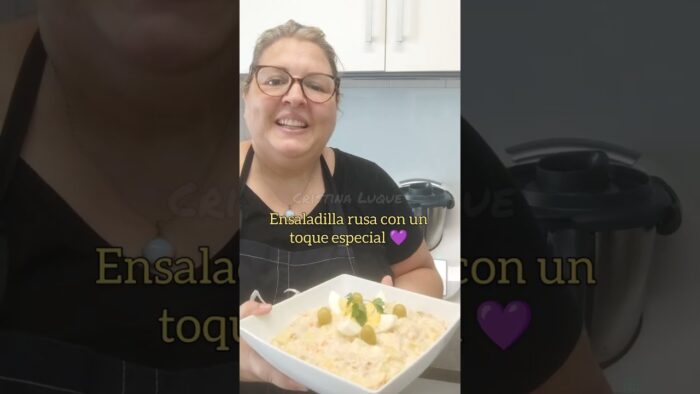 Ensaladilla rusa con un toque diferente en Thermomix tm6 💜