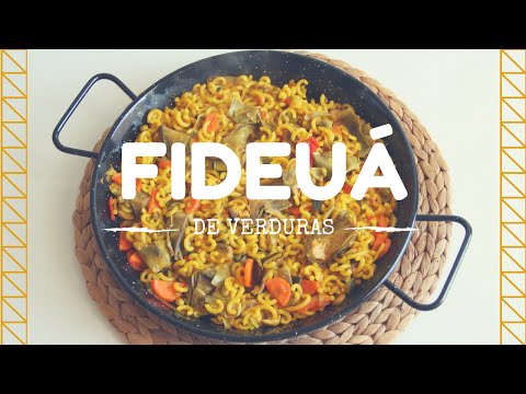 FIDEUÁ DE VERDURAS EN THERMOMIX | Receta tradicional en el blog