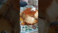 FLAN DE HUEVO EN FREIDORA DE AIRE (AIR FRYER) #reels #cortos #recetas