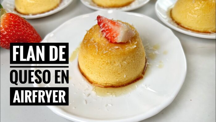 FLAN DE QUESO EN FREIDORA DE AIRE