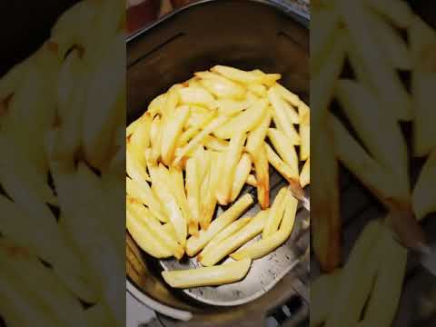 FREIDORA DE AIRE sin aceite AIGOSTAR CUBE 7L – Patatas fritas, primer intento 🍟