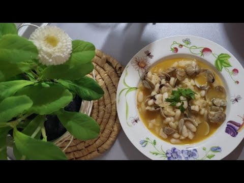 ✅️Fabes con Almejas con Thermomix.  #Tm31, #Tm5, # Tm6. Versión riquísimas, les ENCANTA a los NIÑOS