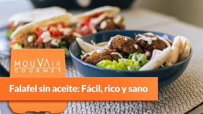 Falafel sin aceite en freidora de aire | Mouvair Gourmet