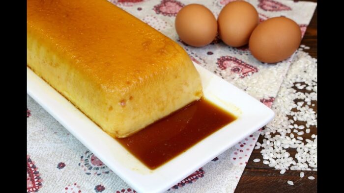 Flan de arroz con leche en Thermomix | Receta deliciosa