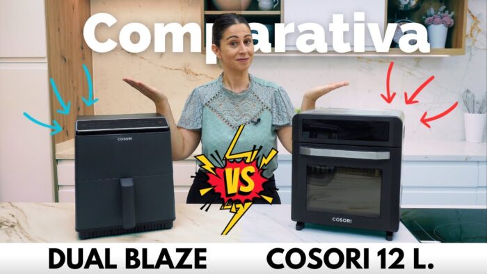 🍟 Freidora Cosori DUAL BLAZE vs. Freidora de Aire COSORI 12 L: ¿Cuál es la MEJOR OPCIÓN? 🤨