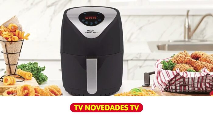 Freidora De Aire Digital 2 Litros 1000W Power Air Fryer Xl