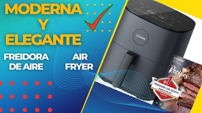 Freidora de Aire – El futuro de la cocina – Comida Saludable – Comida Deliciosa – Reducir Grasas