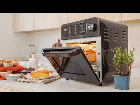 Freidora de aire Bake&Fry 1500 TouchHorno con 15 litros de capacidad, 1700 W y pantalla táctil.
