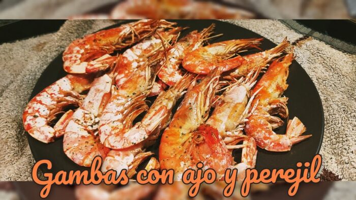 GAMBAS o GAMBONES en AIRFRYER o Freidora de Aire! En 5 MINUTOS! #Shorts #detox #adelgazar #gambas