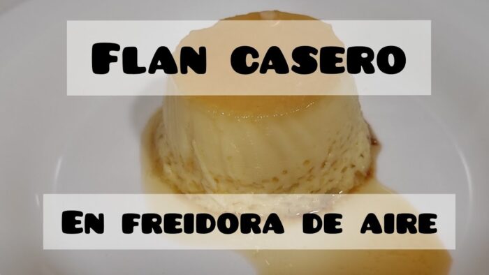 Hacemos 🍮 FLAN 🍮 en freidora de aire. Airfryer. PROBAMOS MOLDES desechables.