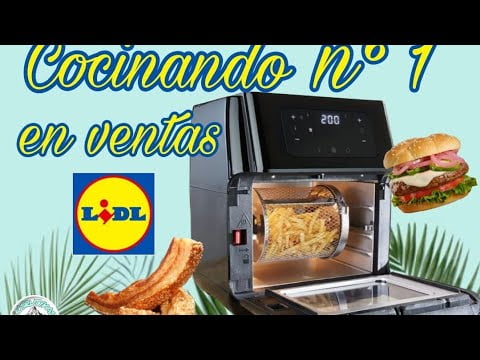 LIDL/FREIDORA DE AIRE/SILVER CREST PROBAMOS RECETAS  EN SU FREIDORA SIN ACEITE