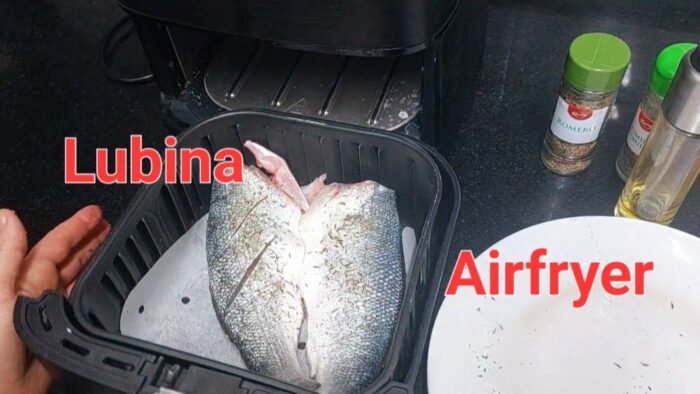 LUBINA EN FREIDORA DE AIRE, EN POCOS MINUTOS/ AIRFRYER