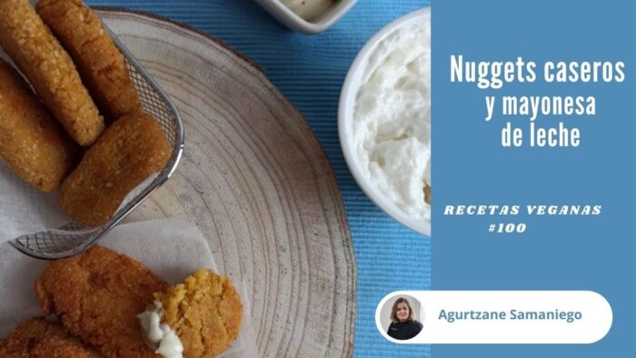 Los mejor Nuggets con mayonesa | receta vegana | Thermomix