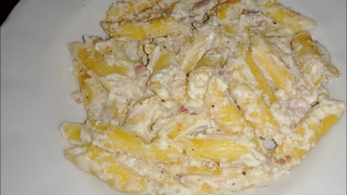 MACARRONES con BACON Y NATA en freidora de aire TRISTAR teneis que PROBARLOS!!!!