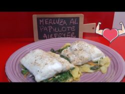 MERLUZA 🐟 AL PAPILLOTE EN FREIDORA DE AIRE