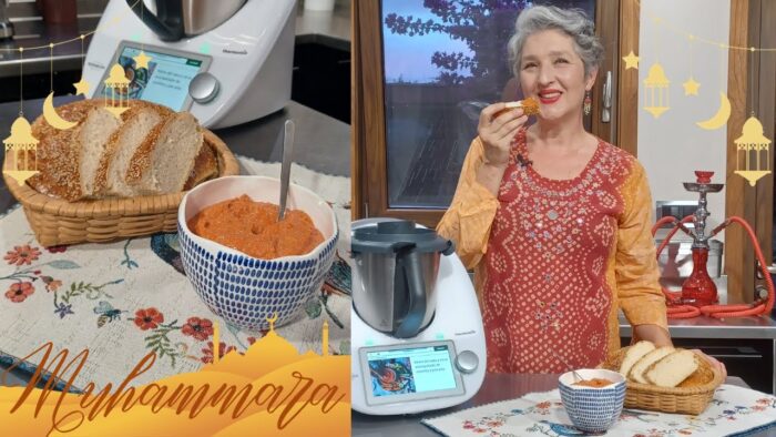 🌟 MUHAMMARA | PATÉ DE PIMIENTOS Y NUECES 🌟 Receta siria con Thermomix® #TM6 #TM5 #TM31 🔝