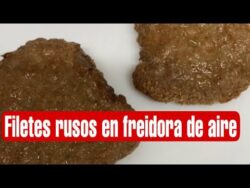 Menú de hoy | Filetes rusos en freidora de aire #airfryer #cosasdecasa #recetasairfryer