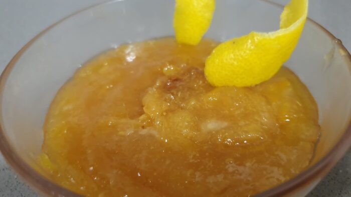 Mermelada de jengibre y limón con Thermomix