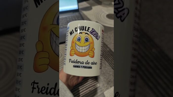Mi taza de tablas de tiempo y temperatura en freidora de aire #shorts #freidoradeaire