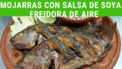 Mojarras fritas con salsa de soya en Freidora de Aire.- RecetasdeLuzMa